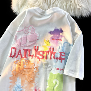 تيشرت ابيض هيلو كيتي