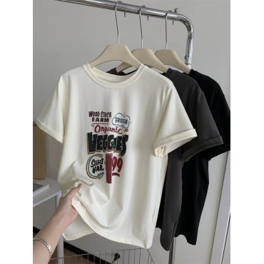 تيشرت اسود WOOD