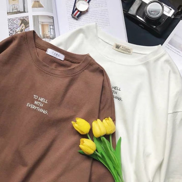 T-shirt to hell brown