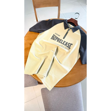 تيشرت  ردن ملونه اسود Hspr