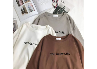 تيشيرت جوزي you glow girl