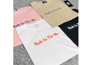 T-shirt made in the 90 white 