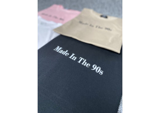 T-shirt made in 90 black 