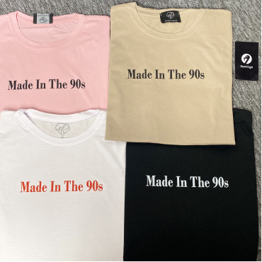 T-shirt made in the 90 brown 