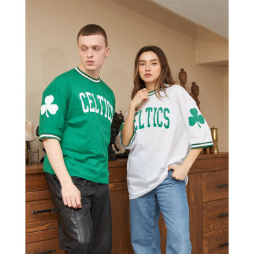 White CELTICS T-Shirt