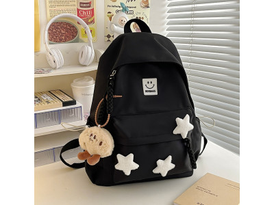 Black stars backpack