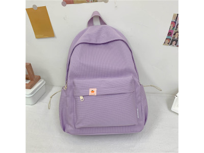 Purple orange backpack