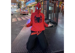 Red Spider-Man hoodie
